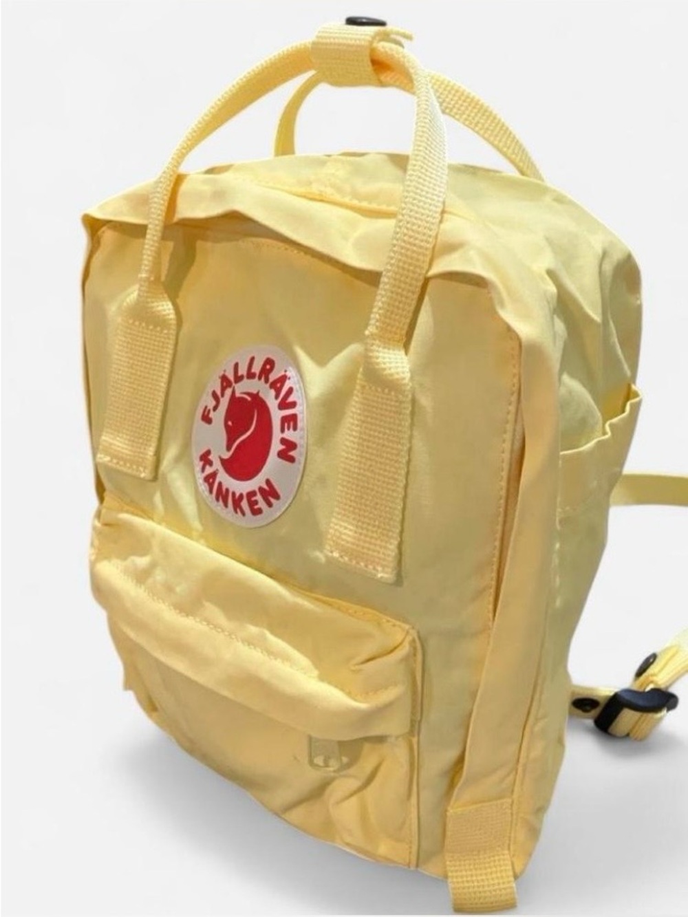 Fjallraven Kånken Mini Backpack in Pale Yellow